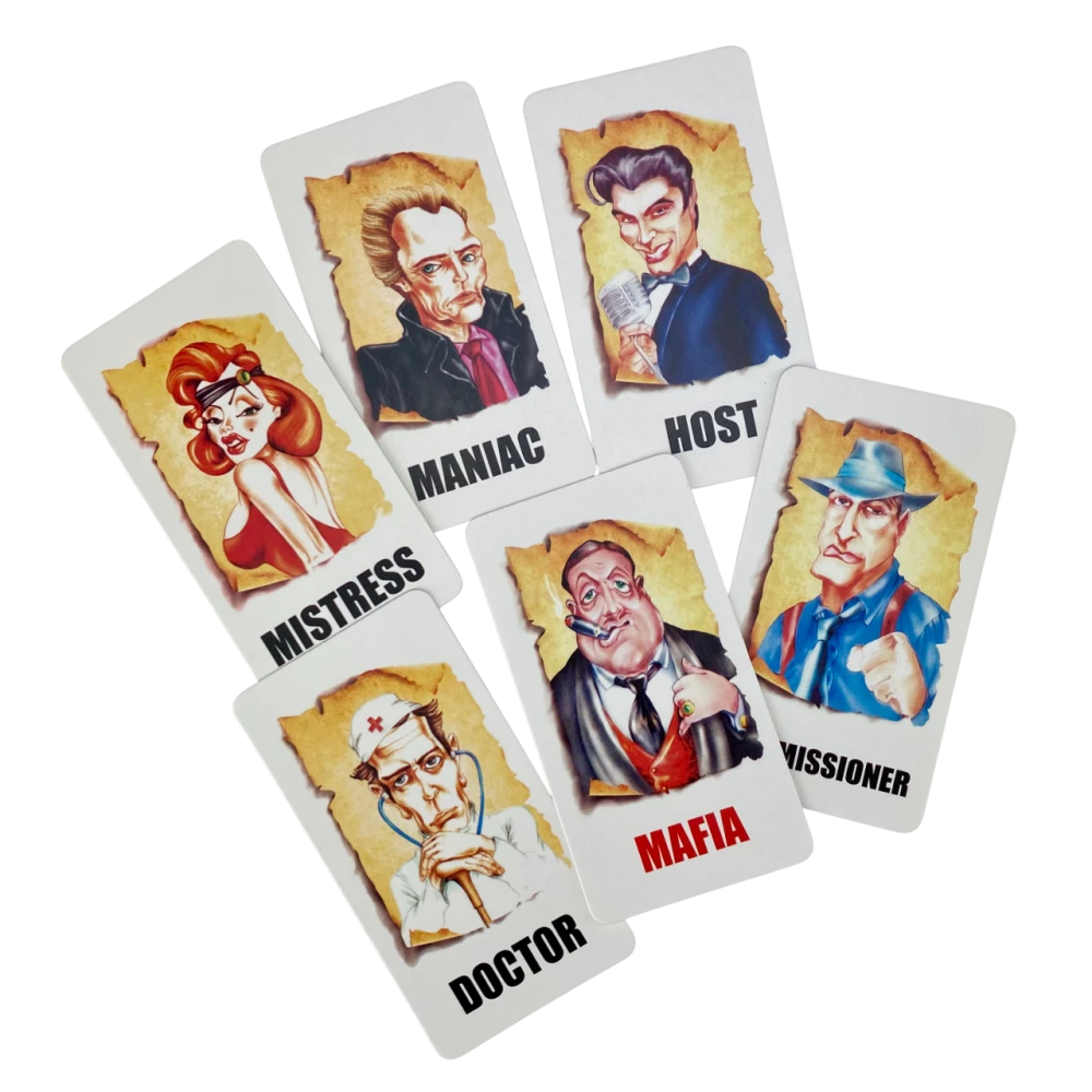 Board game - Mafia (with plastic masks)