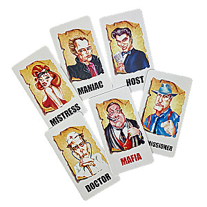 Board game - Mafia (with plastic masks)