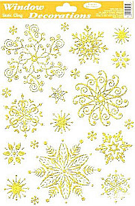 Stickers - Snowflakes, assorted