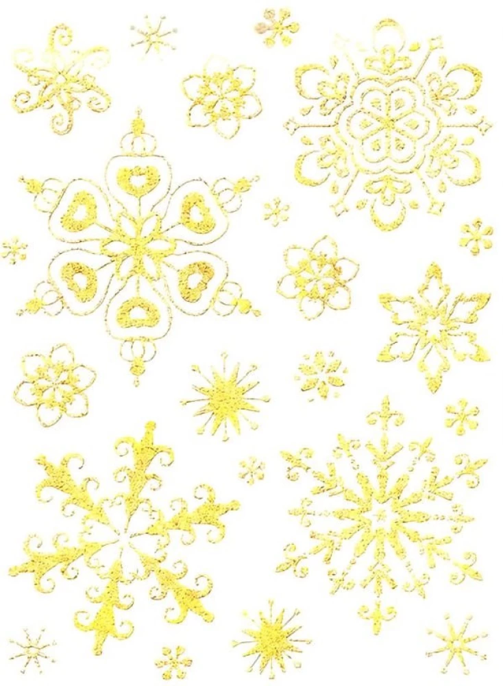 Stickers - Snowflakes, assorted