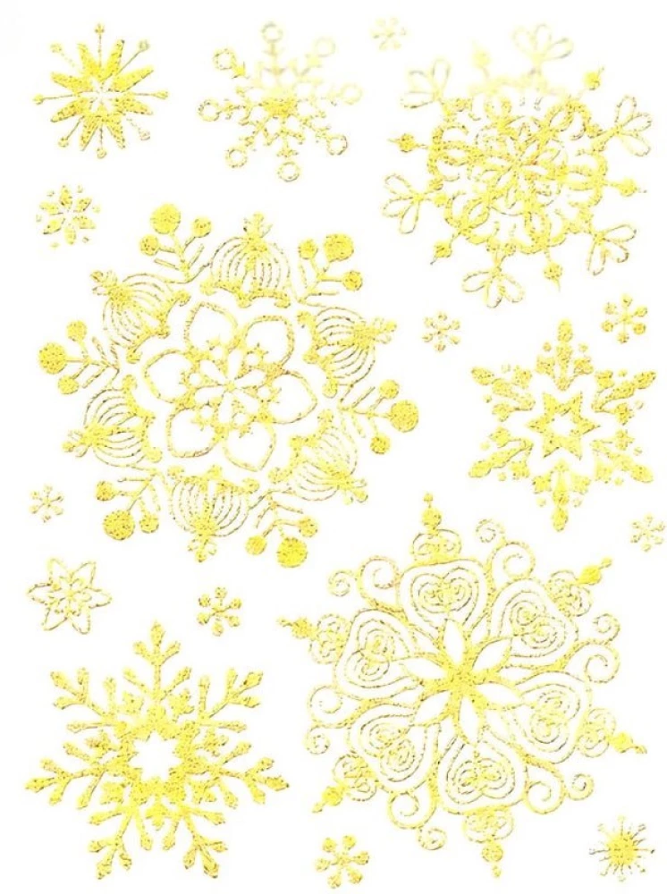 Stickers - Snowflakes, assorted