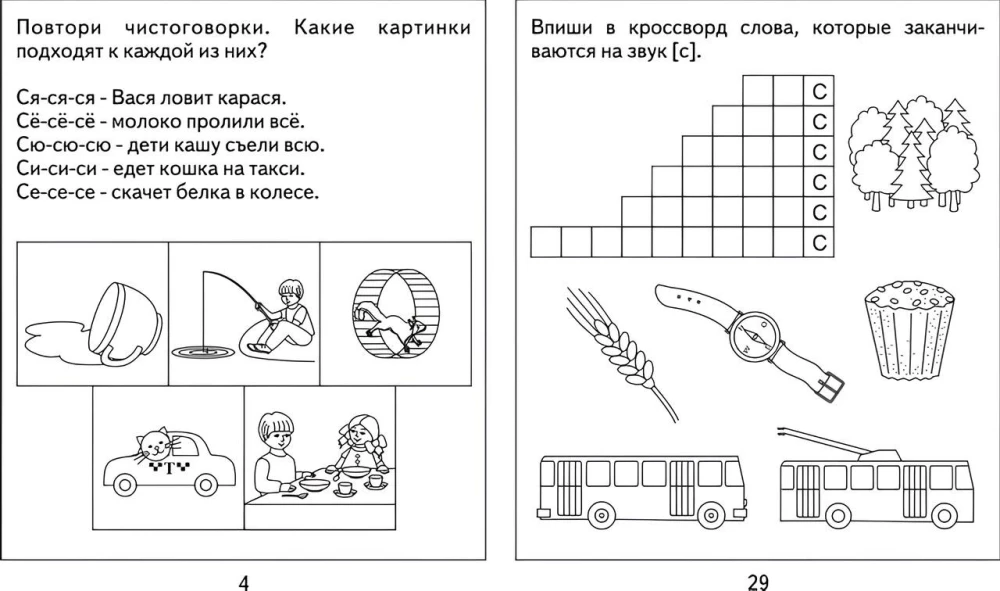 Speech Therapy Notebook for Sounds S, S