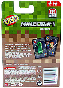 Board Game - UNO Minecraft