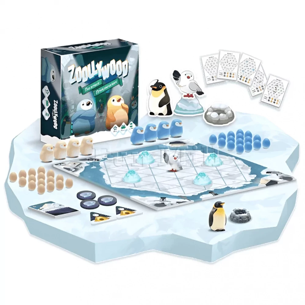 Board Game - Zoollywood. Polar Adventure