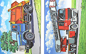 Transport in Pictures. Issue No. 2. Service Transport. Visual Aid for Educators, Speech Therapists, Caregivers and Parents