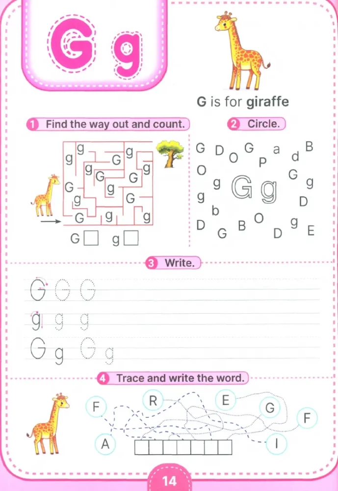 English Language. Alphabet. Activity Book. Step 1