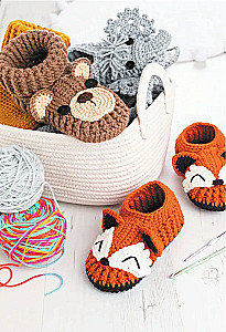 Crochet Slippers for the Whole Family