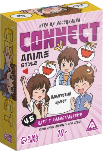 Board game - Connect. Anime style