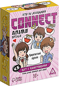 Board game - Connect. Anime style