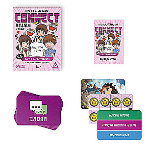 Board game - Connect. Anime style