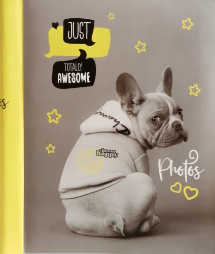 Photo album with 10 magnetic pages - Fluffy pets. Grrr (23x28)