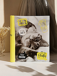 Photo album with 10 magnetic sheets - Fluffy pets. Meow (23x28)