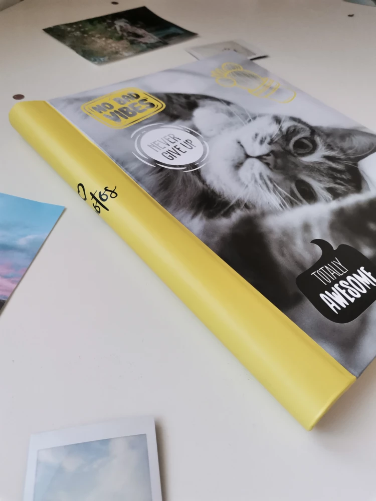 Photo album with 10 magnetic sheets - Fluffy pets. Meow (23x28)