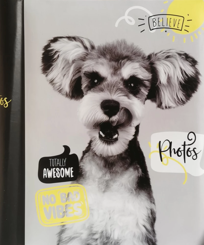 Photo album with 10 magnetic sheets - Fluffy pets. Woof (23x28)