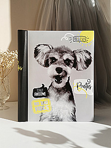 Photo album with 10 magnetic sheets - Fluffy pets. Woof (23x28)