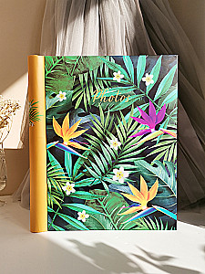 Photo album with 10 magnetic sheets - Belle fleur. Heavenly flower (23x28)