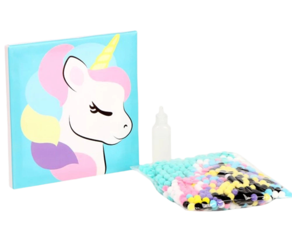 Pompom Picture - Unicorn