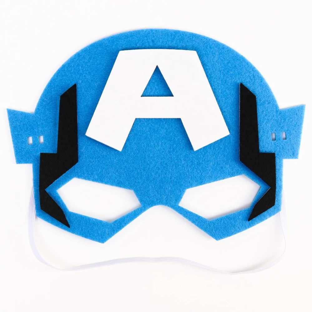 Set of Children's Tattoos + Superhero Mask - Avengers. Captain America, make a mask + MARVEL transfers