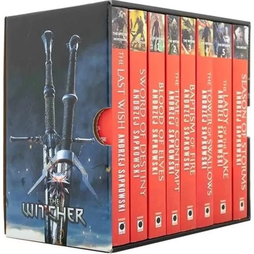 The Witcher Series (Introduction 1 and 2, Books 1 to 6)