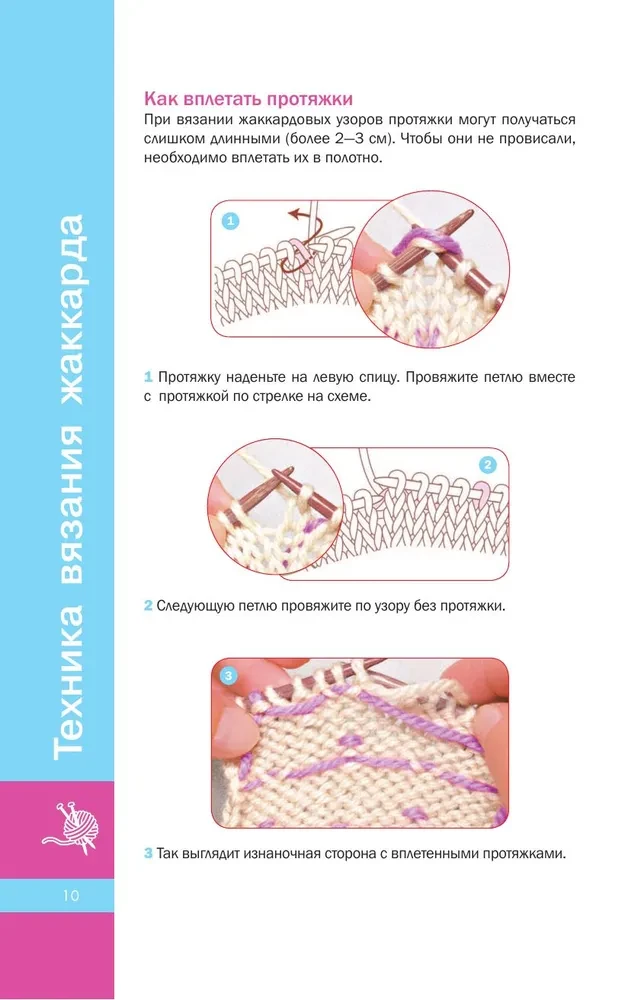 Charming Patterns with Knitting. Jacquard