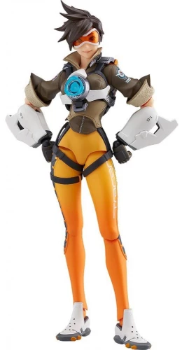 Figure - Good Smile Overwatch: Tracer Figma, 30 cm