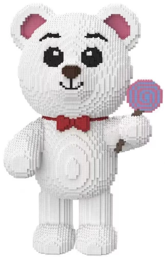 3D Constructor - Polar Bear, 38214 Pieces