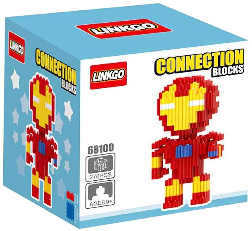 3D constructor - LECHUAN. Iron Man, 270 pieces