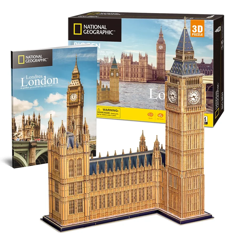 3D puzzle - Big Ben, 94 pieces