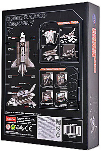 3D Puzzle - Space Shuttle Discovery, 126 pieces