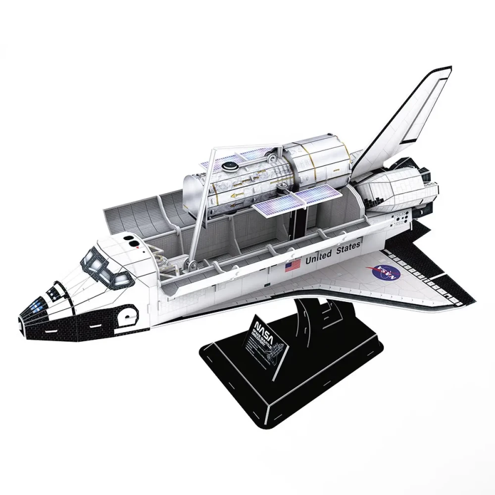 3D Puzzle - Space Shuttle Discovery, 126 pieces