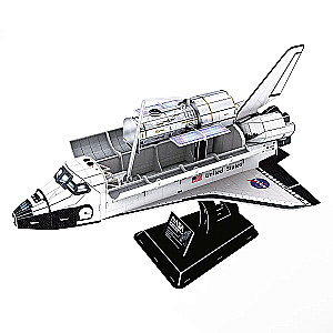 3D Puzzle - Space Shuttle Discovery, 126 pieces