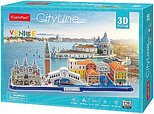 3D Puzzle - Venice, 126 Pieces