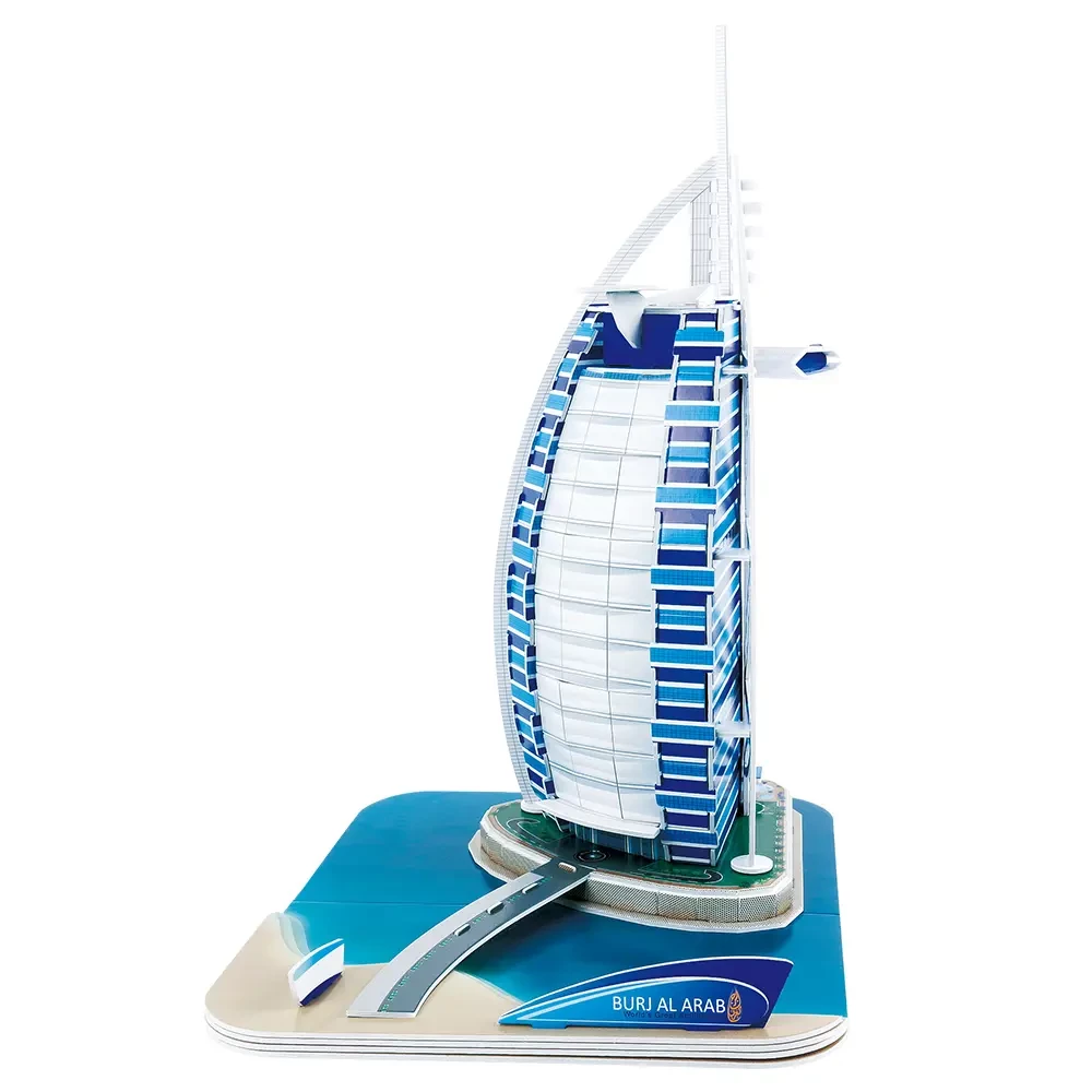 3D puzzle - Burj Al Arab Hotel, Dubai, 46 pieces