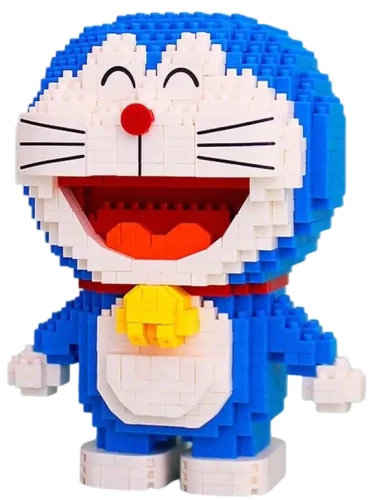 3D Constructor - Balody. Doraemon, 842 pieces