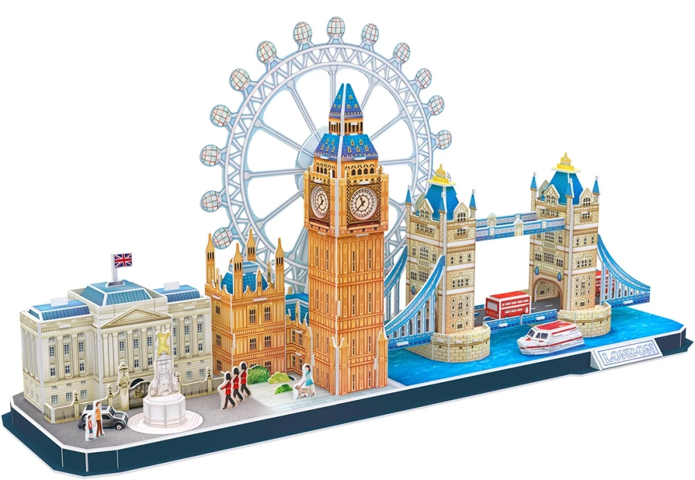 3D Puzzle - London, 107 Pieces