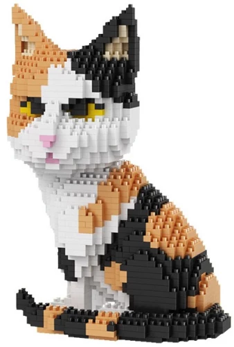 3D Constructor - Cat, 1300 pieces