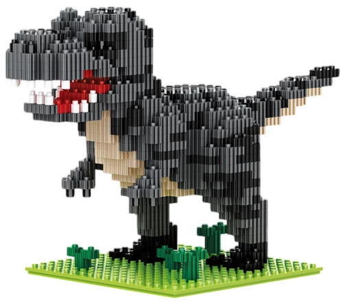 3D constructor - LECHUAN. Tyrannosaurus, 597 parts