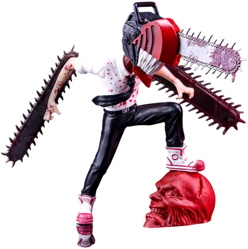 Dengeki Figurine from the anime Chainsaw Man, 18 cm