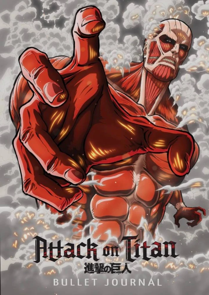 Attack on Titan. Bullet Journal for Every Day. Colossal Titan