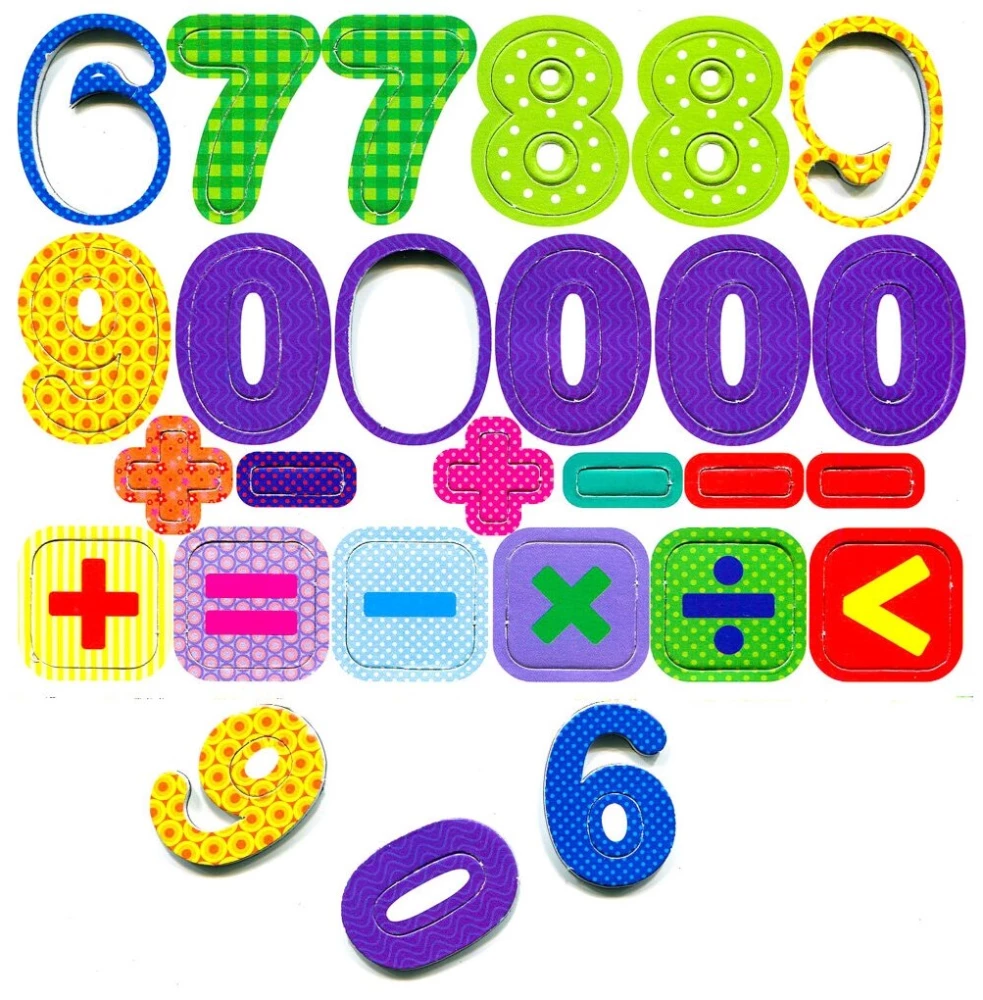 Magnets - Numbers and Signs on Magnets