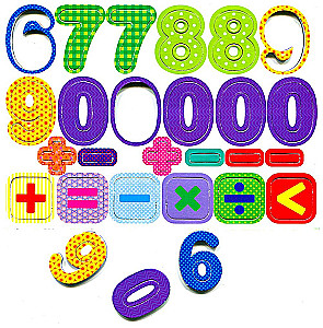 Magnets - Numbers and Signs on Magnets