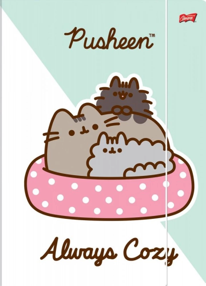 Pusheen Cat Kitten A4 Drawing Folder, mix