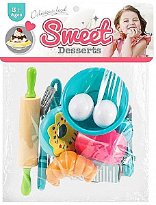 Toy Dish Set - Sweet Desserts