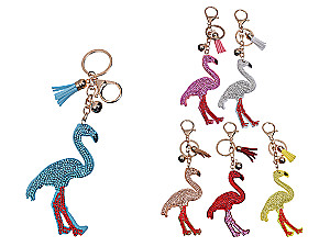 Keychain - FLAMINGO, assorted