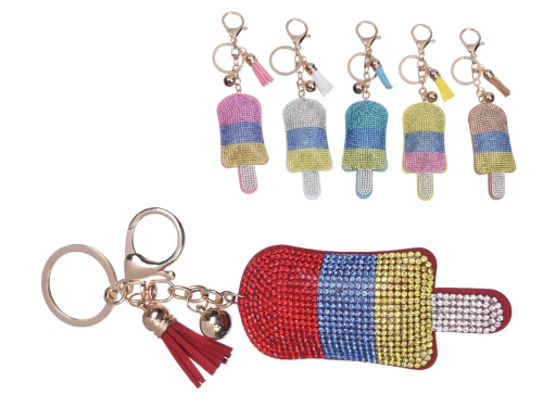 Keychain - Ice cream, assorted