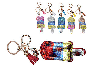 Keychain - Ice cream, assorted