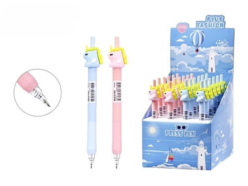 Ballpoint pen automatic Unicorn, blue