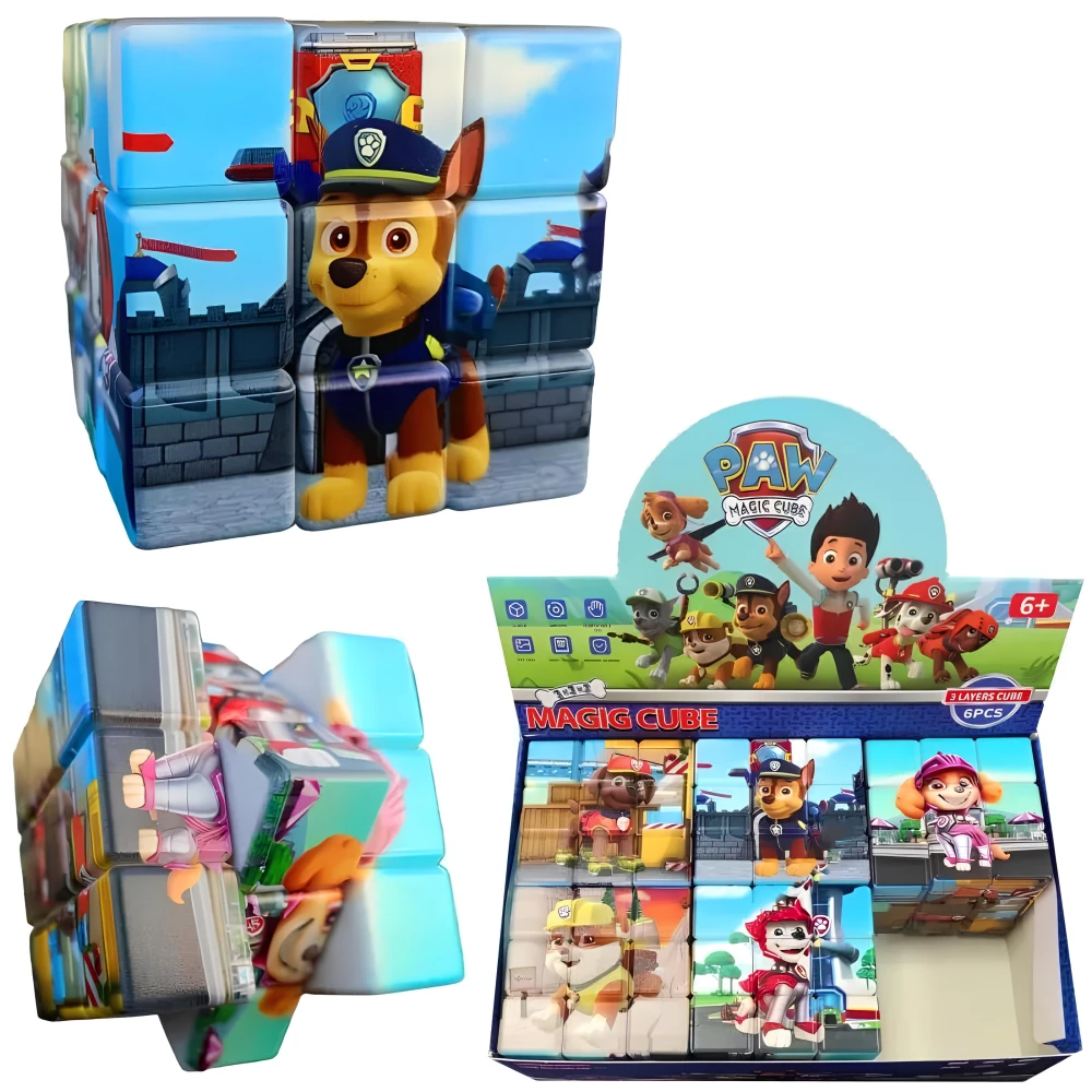 Puzzle Toy - Rubik's Cube. Paw Patrol