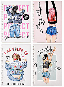 Notebook - Teen girl, assorted