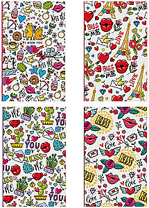 Notebook 105x165 mm, assorted